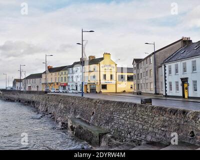 Vista da Donaghadee, Irlanda del Nord, Regno Unito Foto Stock