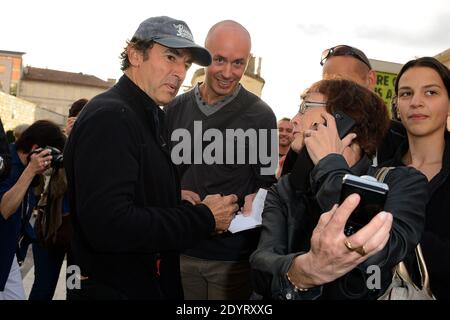 Albert Dupontel ha partecipato allo screning di 9 Mois Ferme durante il 6° Festival del Cinema di Angouleme ad Angouleme, Francia, il 25 agosto 2013. Foto di Nicolas Briquet/ABACAPRESS.COM Foto Stock