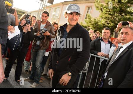 Albert Dupontel ha partecipato allo screning di 9 Mois Ferme durante il 6° Festival del Cinema di Angouleme ad Angouleme, Francia, il 25 agosto 2013. Foto di Nicolas Briquet/ABACAPRESS.COM Foto Stock