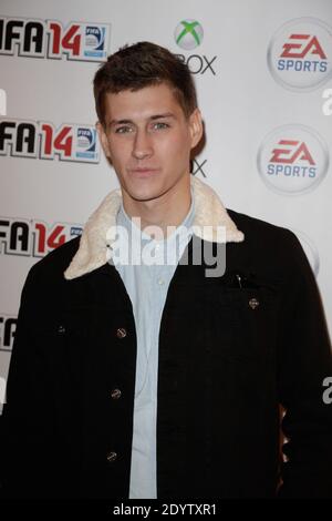 Jean-Baptiste Maunier in occasione del lancio del nuovo gioco FIFA 2014 (chiamato anche FIFA 14) che si è tenuto alla Gaite Lyrique di Parigi, Francia, il 23 settembre 2013. Foto di Jerome Domine/ABACAPRESS.COM Foto Stock