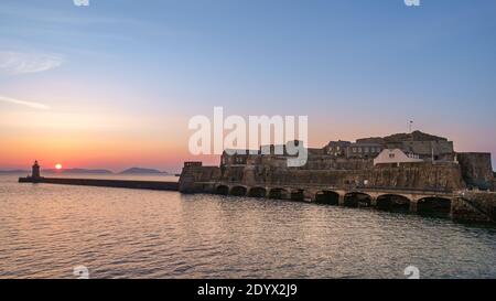 Castle Cornet, St Peter Port Guernsey Foto Stock