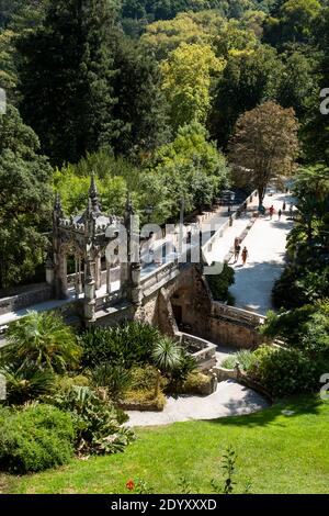 Fotografie di un viaggio turistico a Lisbona, Sintra, Cascais, Portogallo. Foto Stock