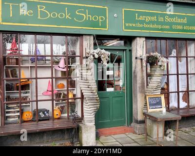 The Book Shop, Wigtown, il più grande in Scozia, Wigtownshire, Dumfries e Galloway, Scozia, UK, GB Foto Stock