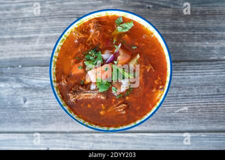 Stufato di pomodoro sano in una ciotola Foto Stock