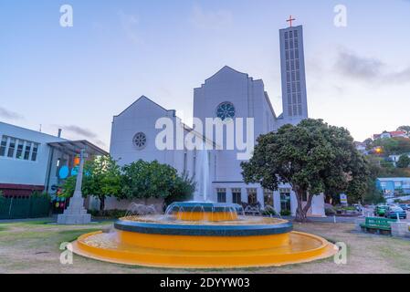 Cattedrale di Waiapu a Napier, Nuova Zelanda Foto Stock