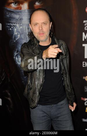 Lars Ulrich partecipa alla 'Metallica Through the Never' Paris Premiere a le Grand Rex a Parigi, in Francia, l'8 ottobre 2013. Foto di Alban Wyters/ABACAPRESS.COM Foto Stock