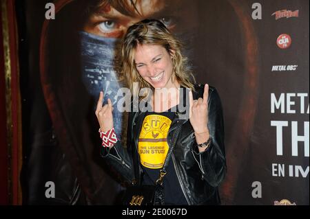 Pauline Lefevre partecipa alla "Metallica Through the Never" Paris Premiere a le Grand Rex a Parigi, in Francia, l'8 ottobre 2013. Foto di Alban Wyters/ABACAPRESS.COM Foto Stock