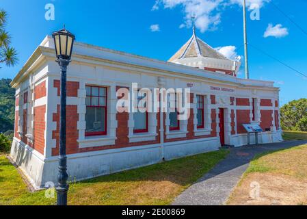 Osservatorio di dominio a Wellington, Nuova Zelanda Foto Stock