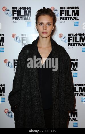 L'attrice francese Marine Vacth partecipa alla prima del film Jeune et Jolie come parte del 57° Festival del film BFI presso Vue Cinema di Londra, Regno Unito, il 14 ottobre 2013. Foto di Aurore Marechal/ABACAPRESS.COM Foto Stock