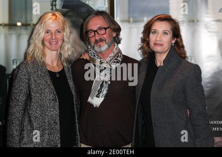 Sandrine Kiberlain, ed Emmanuelle Devos in occasione della prima del film Violette tenuto presso l'UGC Les Halles a Parigi, Francia, il 4 novembre 2013. Foto di Audrey Poree/ABACAPRESS.COM Foto Stock