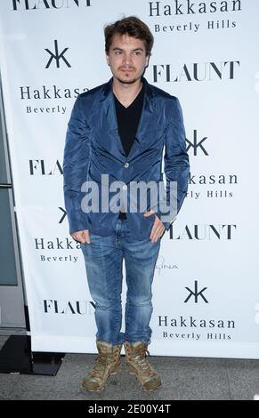 Emile Hirsch partecipa alla festa di novembre di Flaunt Magazine a Hakkasan Beverly Hills a Los Angeles, CA, USA, il 7 novembre 2013. Foto di Lionel Hahn/ABACAPRESS.COM Foto Stock