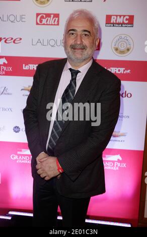 Guy Savoy partecipa alla festa 'Grand Prix d'Amerique J-60' all'Hippodrome de Vincennes, a Vincennes, Francia, il 26 novembre 2013. Foto Jerome Domine/ABACAPRESS.COM Foto Stock