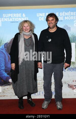 Yolande Moreau e Pippo Delbono al primo 'Henri' all'UGC Cine Cite les Halles, a Parigi, Francia, il 03 dicembre 2013. Foto di Aurore Marechal/ABACAPRESS.COM Foto Stock