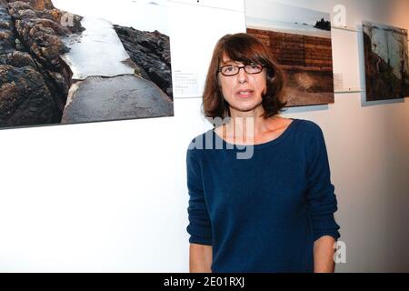 File foto di Kate Barry in posa alla sua mostra fotografica tenutasi a Zeartgallerie a Dinard, Francia il 05 ottobre 2012. Il fotografo Kate Barry, figlia dell'attrice e cantante Jane Birkin, morì oggi, 11 dicembre 2013, intorno alle 18:30 dopo essere caduto dal quarto piano del suo appartamento a Parigi. Kate Barry era la figlia di Jane Birkin e del compositore britannico John Barry, meglio conosciuto per aver scritto la colonna sonora di molti James Bond, morto nel 2011. Era la sorellastra delle attrici Charlotte Gainsbourg e Lou Doillon. Foto di Audrey Poree/ABACAPRESS.COM Foto Stock