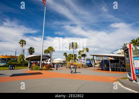 Merritt Island, FL, USA - 26 dicembre 2020: Kennedy Space Center Visitor Complex Merritt Island Florida Foto Stock