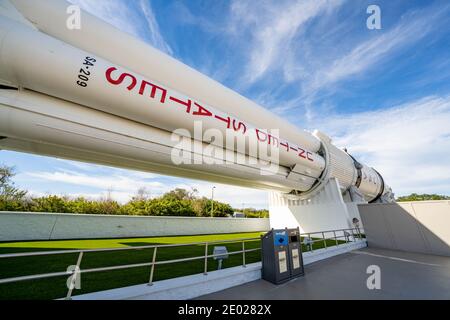 Merritt Island, FL, USA - 26 dicembre 2020: Kennedy Space Center Visitor Complex Merritt Island Florida Foto Stock