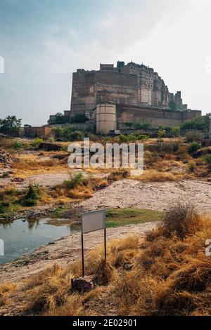 Forte Mehrangarh di Jodhpur, India Foto Stock