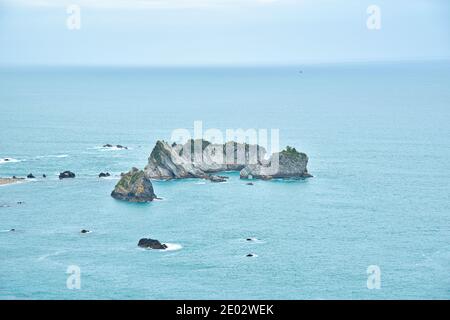 Knights Point Lookout in Nuova Zelanda Foto Stock