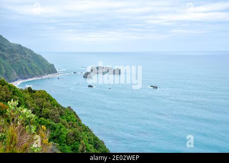 Knights Point Lookout in Nuova Zelanda Foto Stock