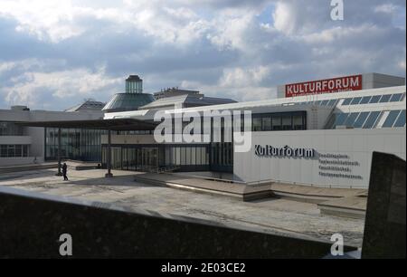 Gemäldegalerie, Kulturforum, Tiergarten, Mitte, Berlino Foto Stock