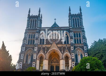 Cattedrale di San Giuseppe a Dunedin, Nuova Zelanda Foto Stock