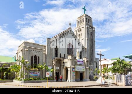 La cattedrale di Cagayan de Oro nelle Filippine Foto Stock