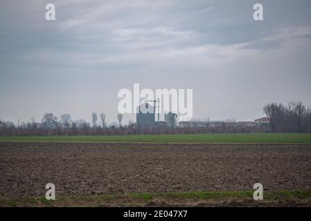 Asciugatrice in campagna Foto Stock