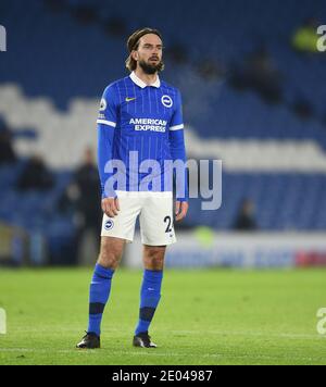 Brighton e Hove, Regno Unito. 29 Dic 2020. Brighton e Hove Albion's Davy Propper durante la partita della Premier League all'American Express Community Stadium, Brighton and Hove Picture di Daniel Hambury/Focus Images/Sipa USA 29/12/2020 Credit: Sipa USA/Alamy Live News Foto Stock