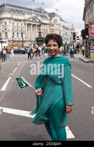 United Kindom /London /Doctor Maliha Lodhi, Hilal-e-Imtiaz, è un diplomatico pakistano. Attualmente è l'Alto commissario del Pakistan presso le Nazioni Unite Foto Stock