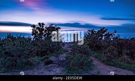 Turstaston Hill Circular Foto Stock