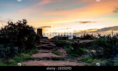 Turstaston Hill Circular Foto Stock