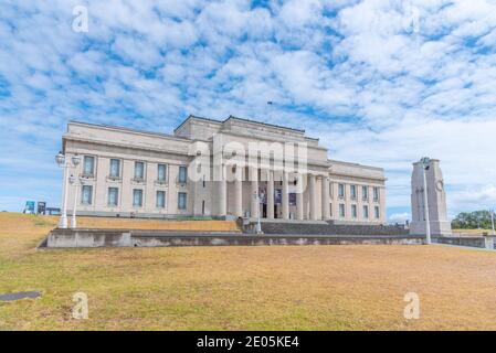 AUCKLAND, NUOVA ZELANDA, 19 FEBBRAIO 2020: Auckland War Memorial Museum in Nuova Zelanda Foto Stock