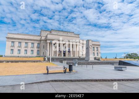 AUCKLAND, NUOVA ZELANDA, 19 FEBBRAIO 2020: Auckland War Memorial Museum in Nuova Zelanda Foto Stock