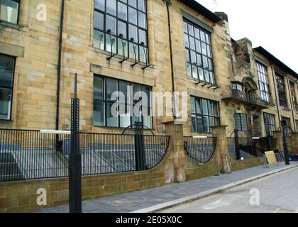 La Glasgow School of Art Mackintosh Building Foto Stock