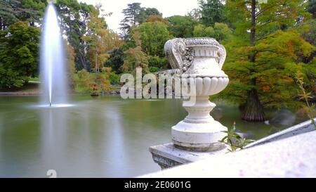 Autunno a Madrid Foto Stock