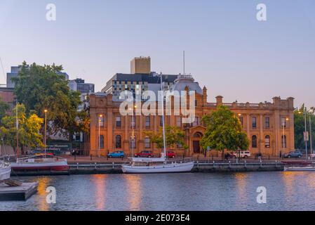 HOBART, AUSTRALIA, 21 FEBBRAIO 2020: Museo e Galleria d'Arte della Tasmania a Hobart, Australia Foto Stock