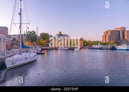 HOBART, AUSTRALIA, 21 FEBBRAIO 2020: Museo e Galleria d'Arte della Tasmania a Hobart, Australia Foto Stock