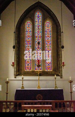 Chiesa di San Pietro e San Paolo, High Street, Farningham, Kent Foto Stock