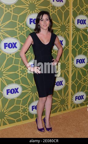 Shannon Woodward partecipa al 'FOX All-Star Party' tenutosi al Castle Green di Pasadena, Los Angeles, USA l'8 gennaio 2012. Foto di Tonya Wise/ABACAPRESS.COM Foto Stock