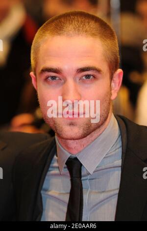 Nick Ormerod e Robert Pattinson partecipano alla prima 'Bel Ami' per il 62° Festival Internazionale del Cinema di Berlino, a Berlino, Germania, il 17 febbraio 2012. La 62a Berlinale si svolge dal 09 al 19 febbraio. Foto di Aurore Marechal/ABACAPRESS.COM Foto Stock