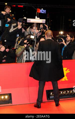 Robert Pattinson partecipa alla prima 'Bel Ami' per il 62° Festival Internazionale del Cinema di Berlino, a Berlino, in Germania, il 17 febbraio 2012. La 62a Berlinale si svolge dal 09 al 19 febbraio. Foto di Aurore Marechal/ABACAPRESS.COM Foto Stock