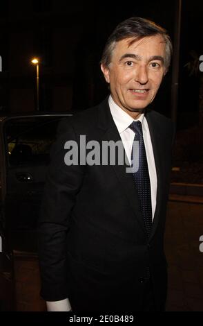 Philippe Douste-Blazy alla riunione della campagna del presidente del partito del centrista del modem e candidato alle elezioni presidenziali francesi del 2012, Francois Bayrou a Tolosa, Francia, il 10 marzo 2012. Foto di Patrick Bernard/ABACAPRESS.COM Foto Stock