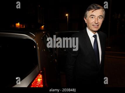 Philippe Douste-Blazy alla riunione della campagna del presidente del partito del centrista del modem e candidato alle elezioni presidenziali francesi del 2012, Francois Bayrou a Tolosa, Francia, il 10 marzo 2012. Foto di Patrick Bernard/ABACAPRESS.COM Foto Stock