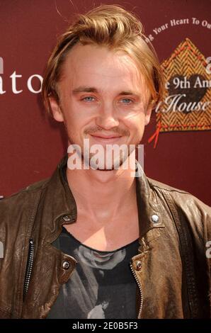 Tom Felton partecipa al 9° programma annuale della casa Stuart di John Varvatos, tenuto presso la John Varvatos Boutique di Los Angeles, CA, USA il 11 marzo 2012. Foto di Greylock/ABACAPRESS.COM Foto Stock