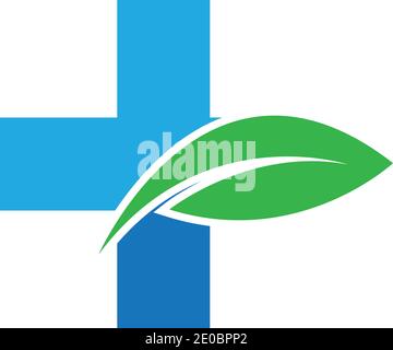 Salute medica modello Logo illustrazione vettoriale design Illustrazione Vettoriale