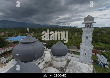 Moschea di Aceh indonesisa Foto Stock