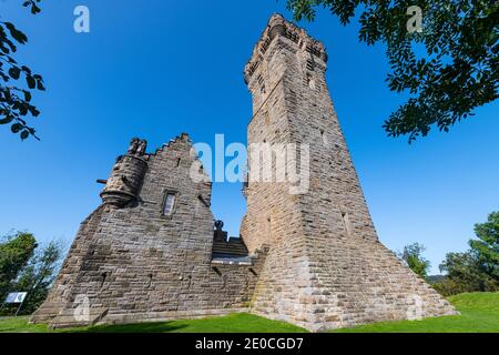Wallace Monument, Stirling, Scozia, Regno Unito, Europa Foto Stock