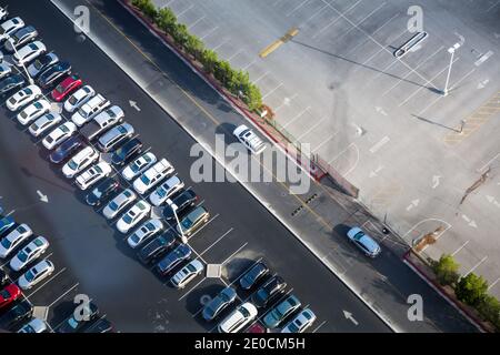 Parcheggio, Las Vegas, Nevada Foto Stock