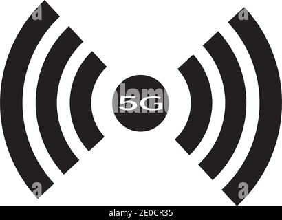 icona internet 6g. icona per telefono cellulare o dispositivo intelligente Illustrazione Vettoriale