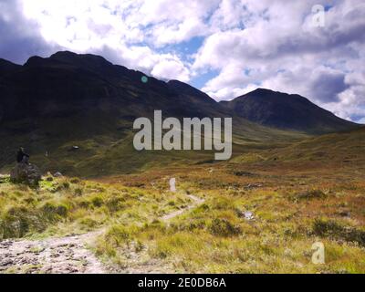 Glencoe, North Argyle Sctland, Regno Unito Foto Stock